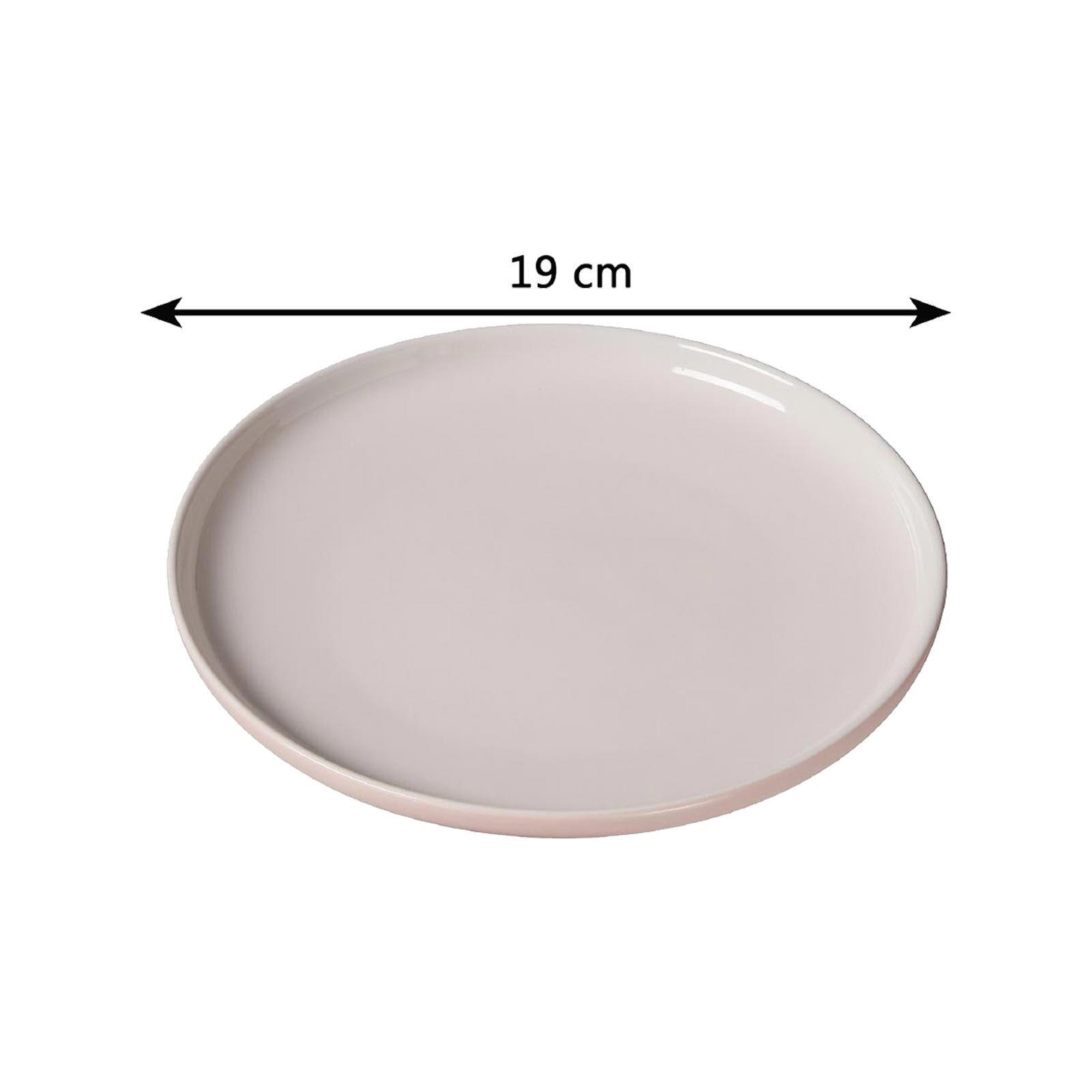 DESSERTTELLER Jasper Rosa ø 19.0 cm 6er Set - Rosa, Keramik (19cm) - Ritzenhoff Breker