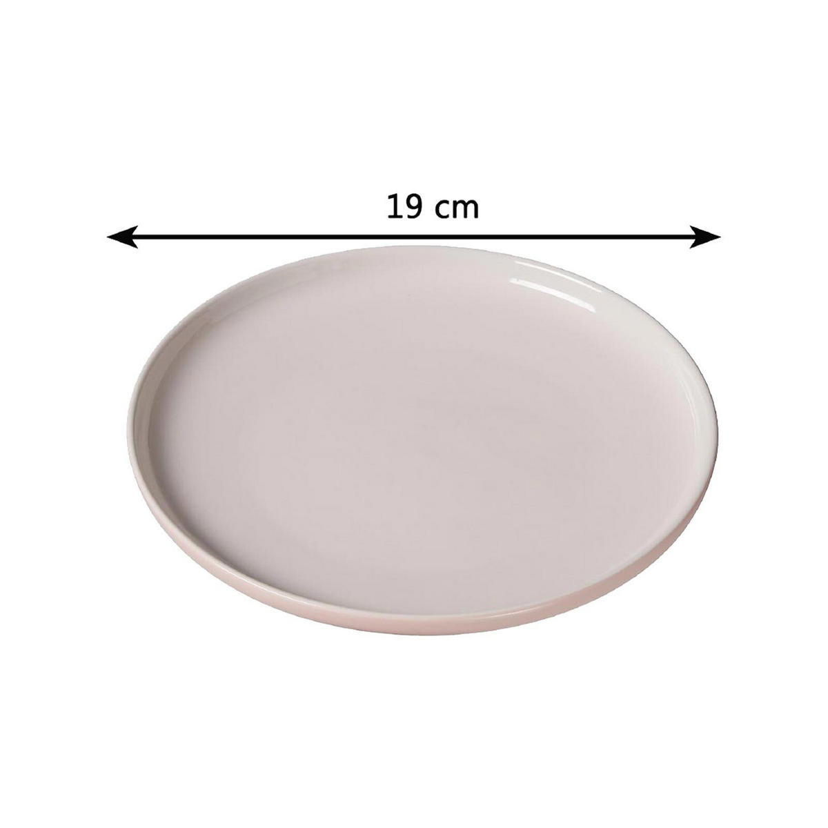 FRÜHSTÜCKSSET Jasper Rosa 16er Set - Robinienfarben, Keramik (1/1/1cm) - Ritzenhoff Breker