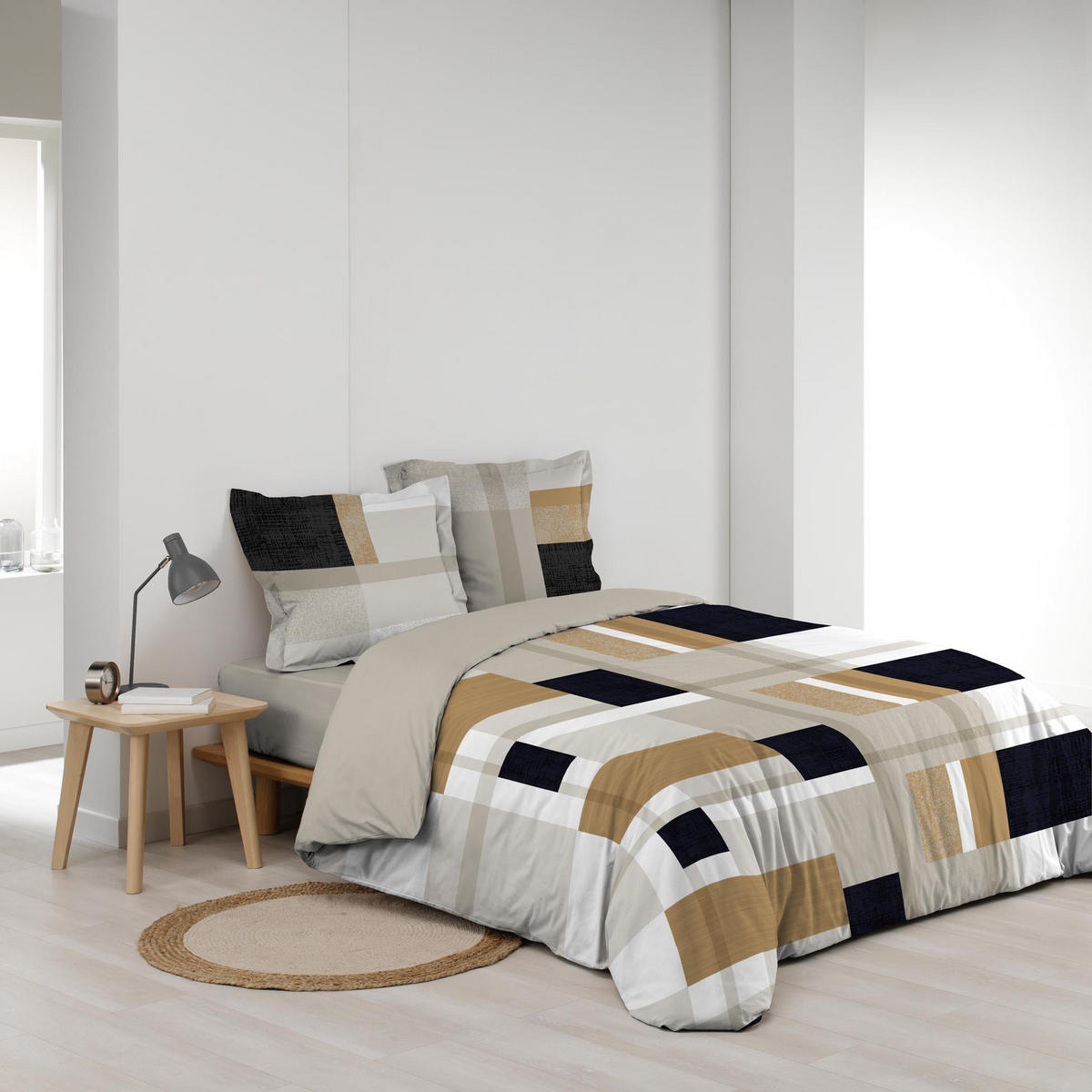 BETTWÄSCHE Ulysse 240/220 cm - Braun, Naturmaterialien (220/240cm) - Douceur d´intérieur