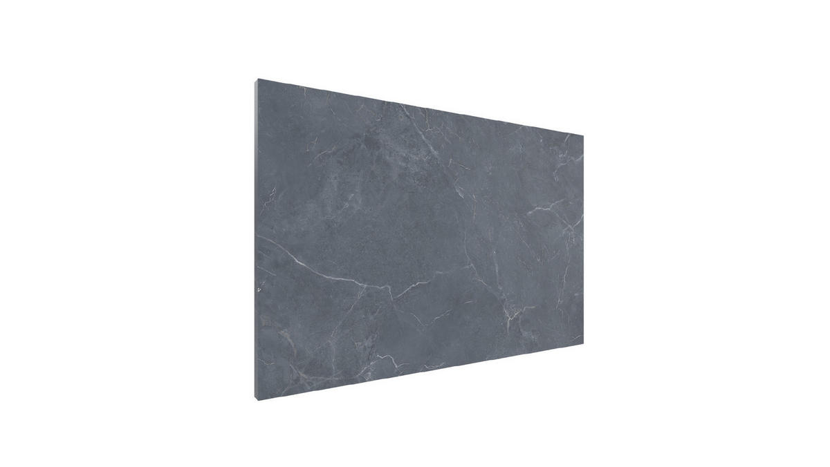 MAGNETTAFEL ANTHRAZIT MARMOR 90x60cm - Grau, Metall (90/60/1.8cm) - ALLboards