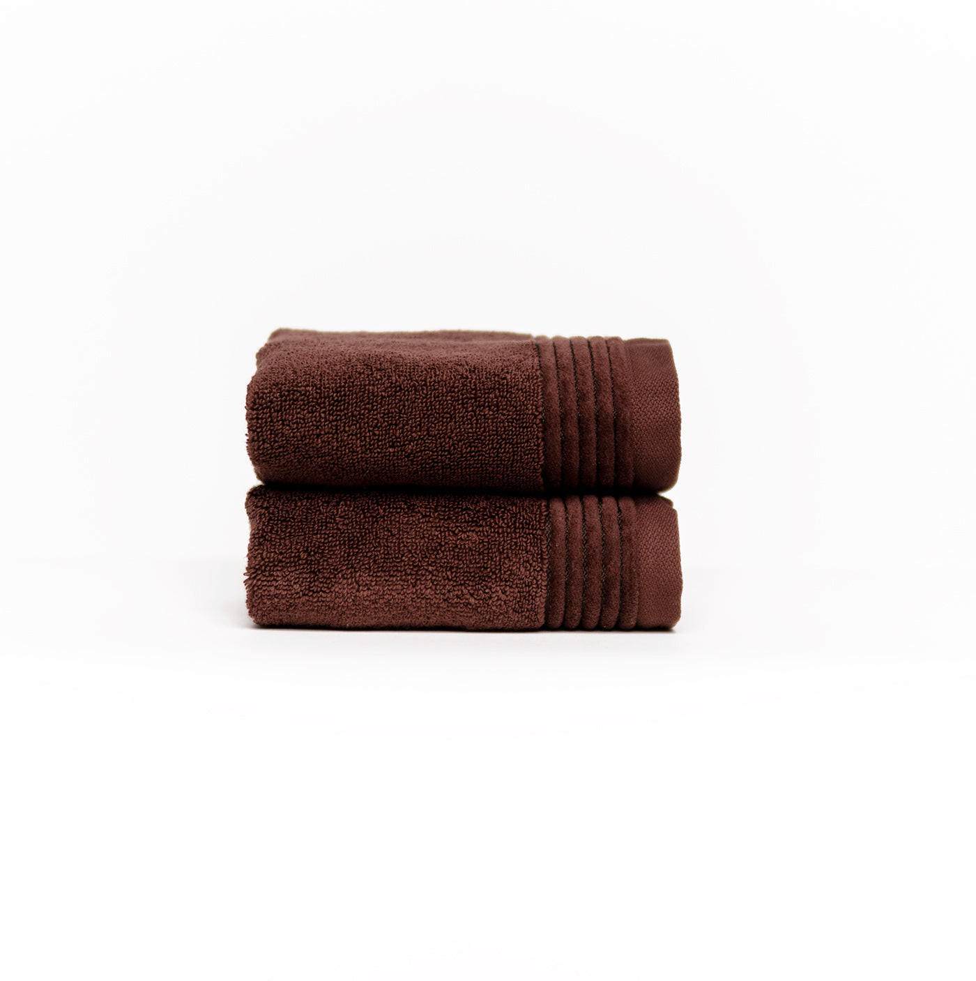 GÄSTETUCH Chocolate Embrace 2er set, 33x50cm, Baumwolle, Braun - Braun, Textil (33/50cm) - SOWL
