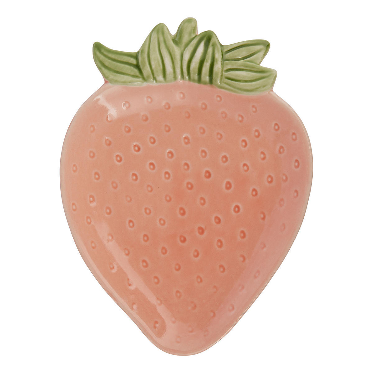 DEKOSCHALE (4er Set) Strawberry - Pink, Keramik (2cm) - Butlers