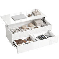 COUCHTISCH Weiß 1 Stück - Weiß, Kunststoff (102/48/54.5cm) - GiPP