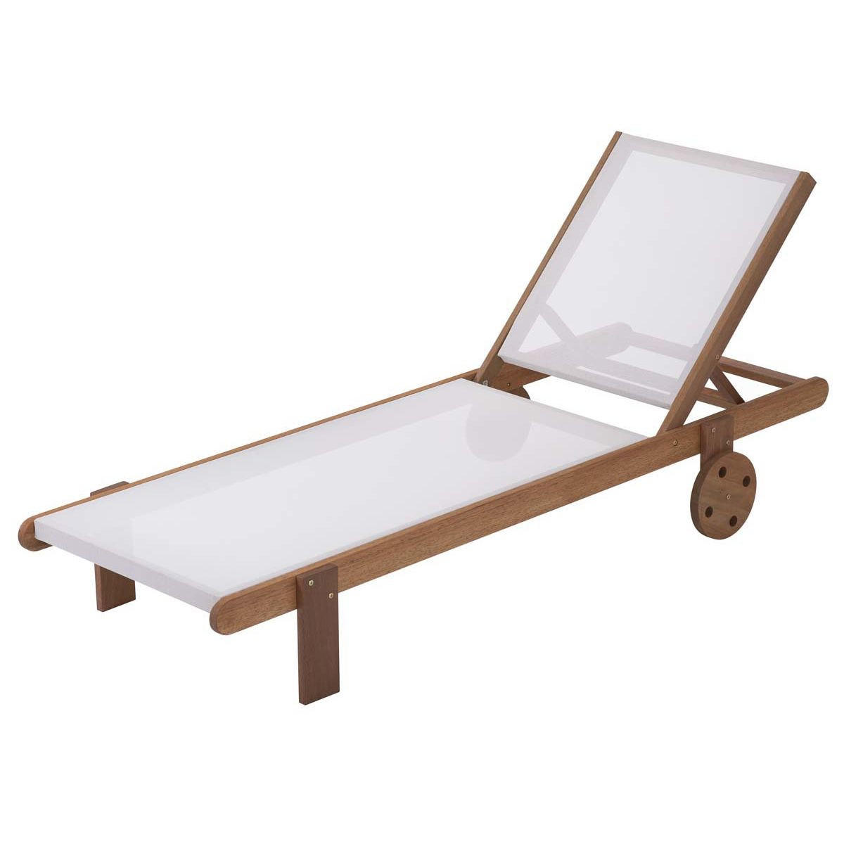 SONNENLIEGE - "Saigon" - Maple - Ecru - 4er-Set - Ecru, Metall (71/80/193cm) - Habitat Garten