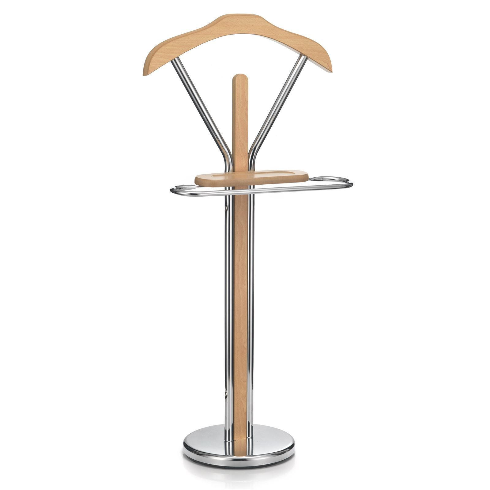 HERRENDIENER GREGOR - Buchefarben, Metall (50/108/27cm) - IDIMEX