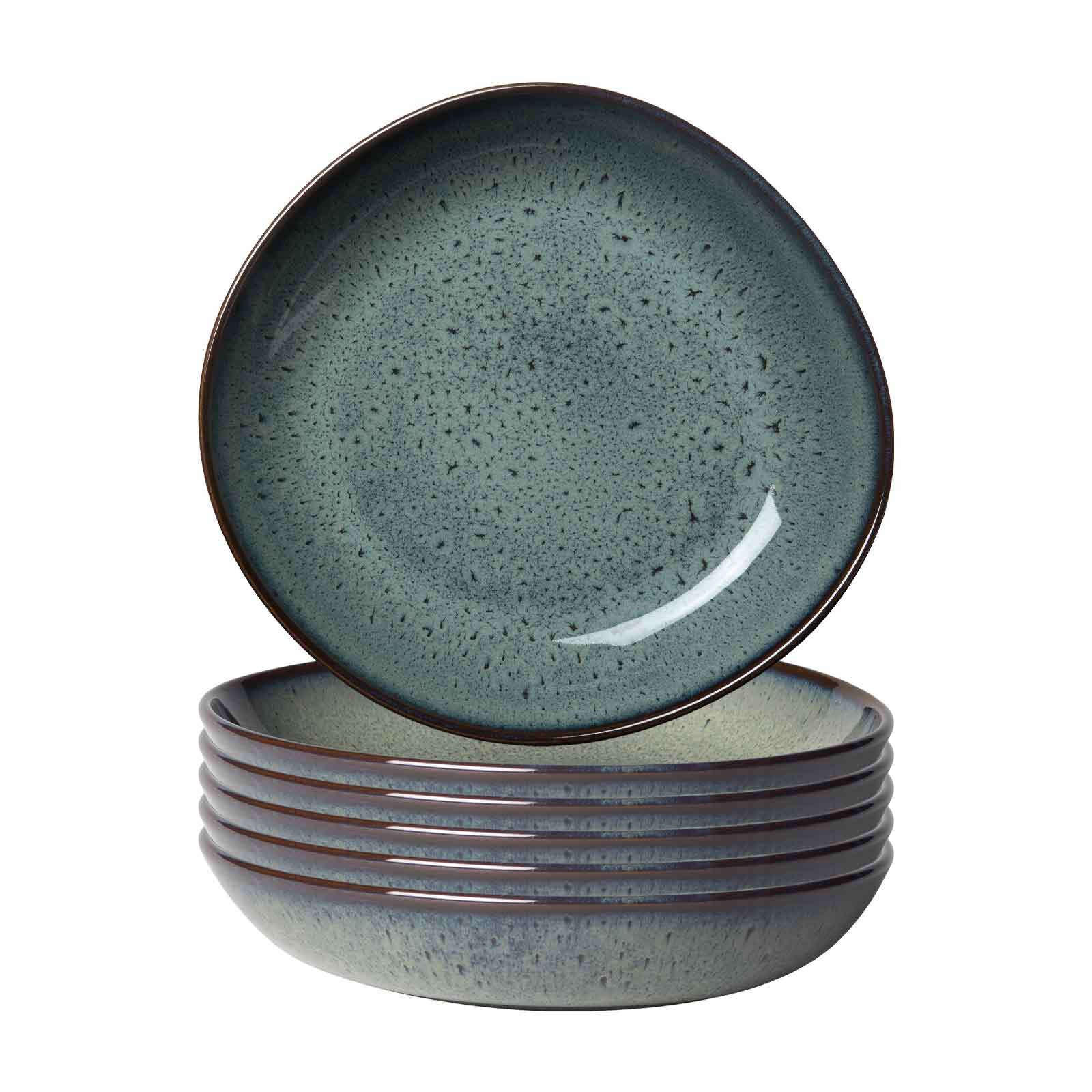 SCHALEN Lave Gris ø 21 cm 6er Set - Grau, Keramik (21cm) - like.Villeroy & Boch