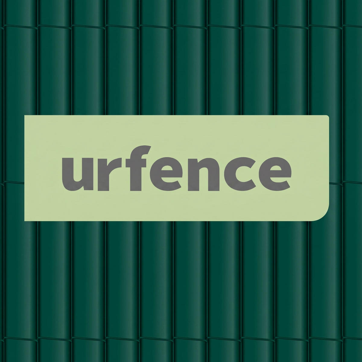 SICHTSCHUTZZAUN Balkon 100/600 cm PVC - Grün, Kunststoff (0.9/100cm) - urfence