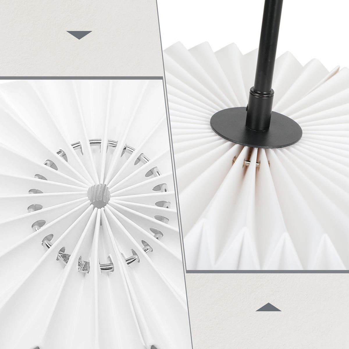 PENDELLEUCHTE Feuchtwangen II 24/24/152cm - Weiß, Metall (24/24/152cm) - Nettlife