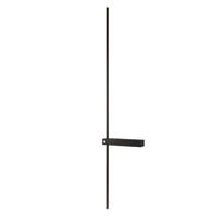 WANDLEUCHTE Stolia, Schwarz, 99cm, Dimmbar - Schwarz, Metall (22/99/22cm) - KOSILUM