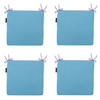 SITZKISSEN Panama 40/40 cm 4er-Set - Blau, Textil (40/4/40cm) - Madison