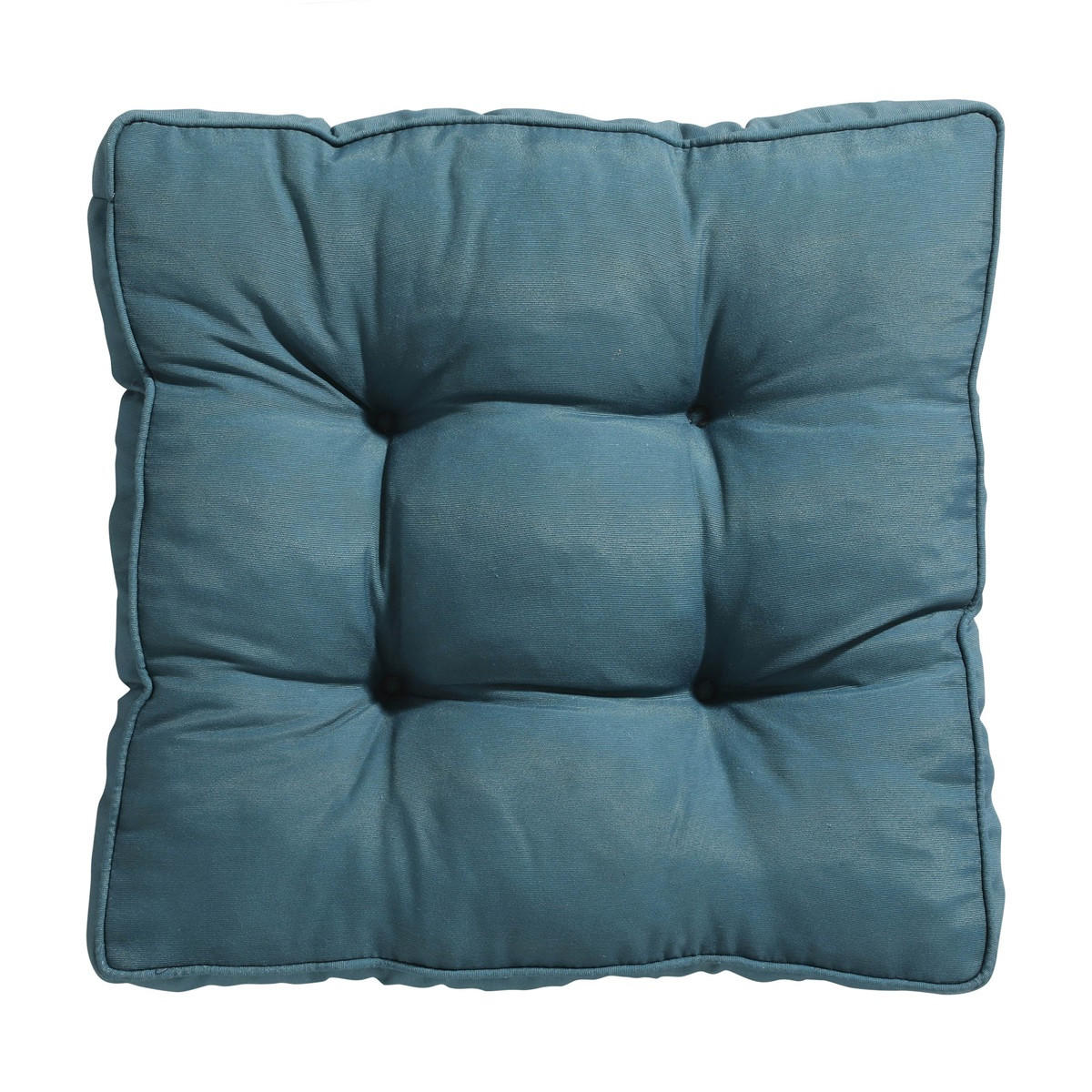 SITZKISSEN Panama 47/47 cm 4er-Set - Petrol, Textil (47/8/47cm) - Madison