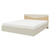 DOPPELBETT Aston 08 - Eichefarben/Beige, Holzwerkstoff (160/200cm) - MIRJAN24