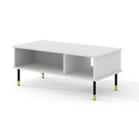 KLUBSKA MIZICA Rani Bela - bela, leseni material (55/110/45cm) - Petits-meubles