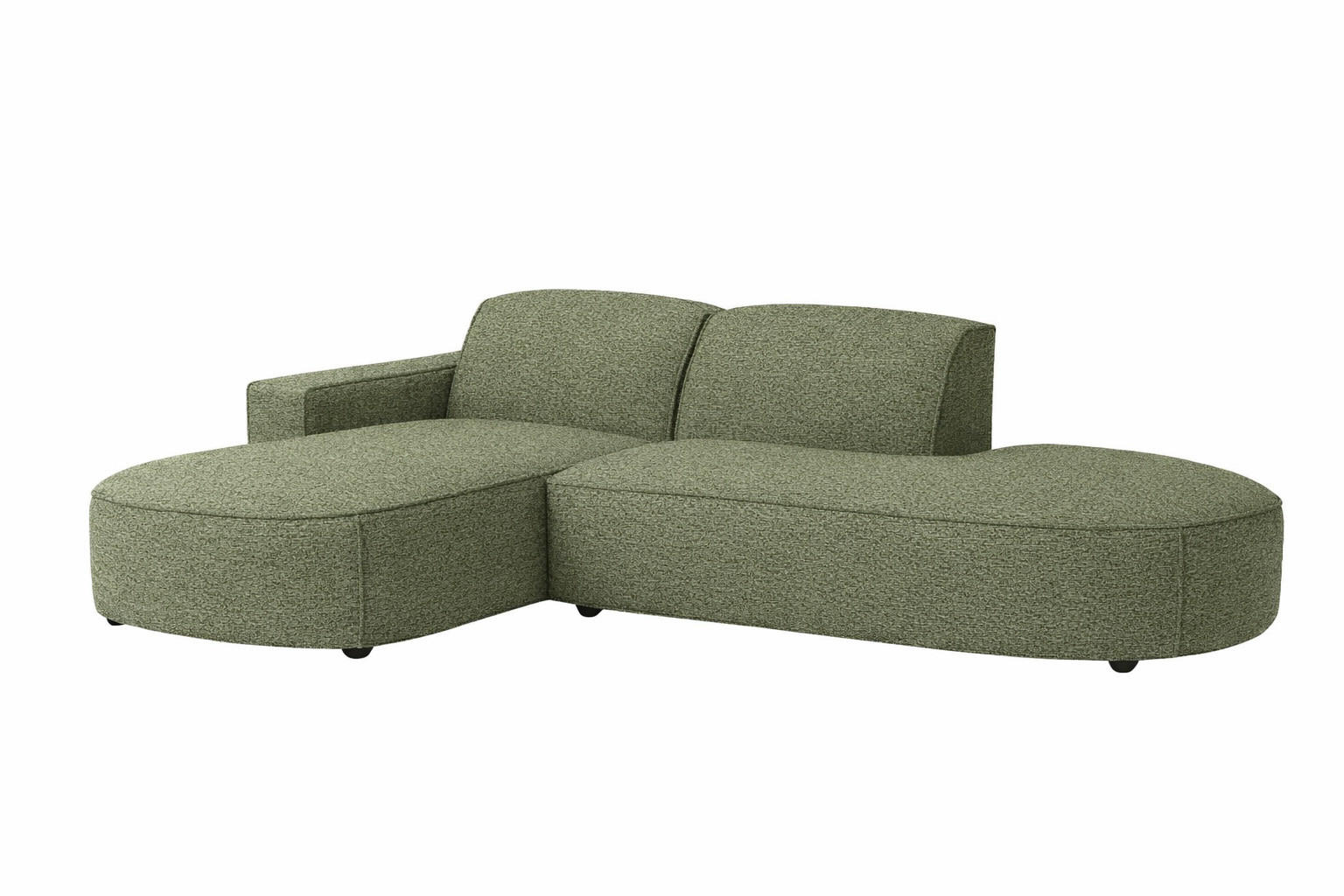 Kaiser Möbel Ecksofa Grün 269x166 cm