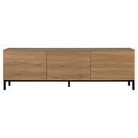TV-ELEMENT Kolb Natur 180 cm x 55.8 cm - Braun, Holzwerkstoff (180/55/40cm) - Kenay Home