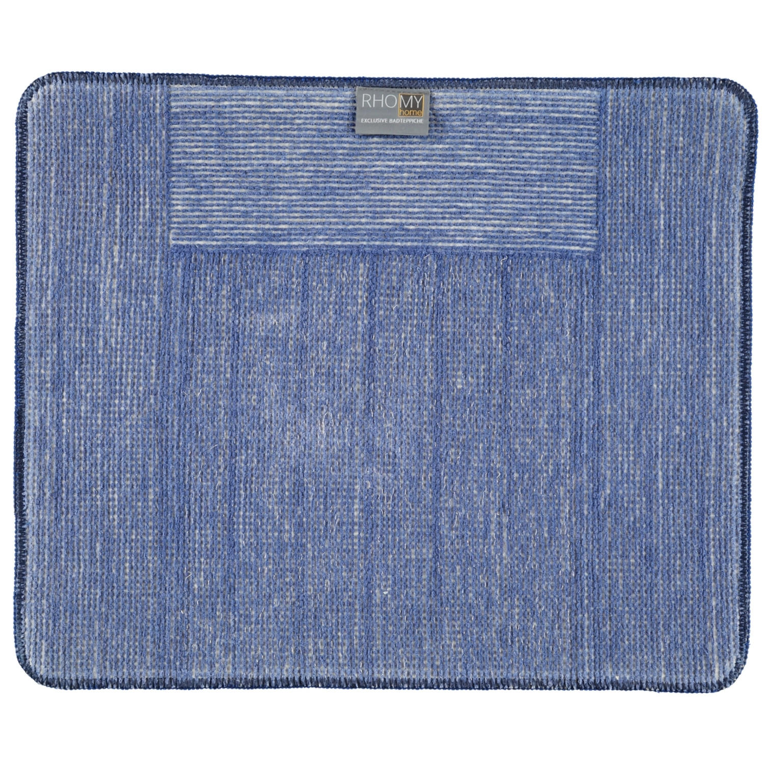 BADTEPPICH VERSAILLES ROYALBLAU-LUREX - 408 - Blau, Textil (50/60cm) - Rhomtuft