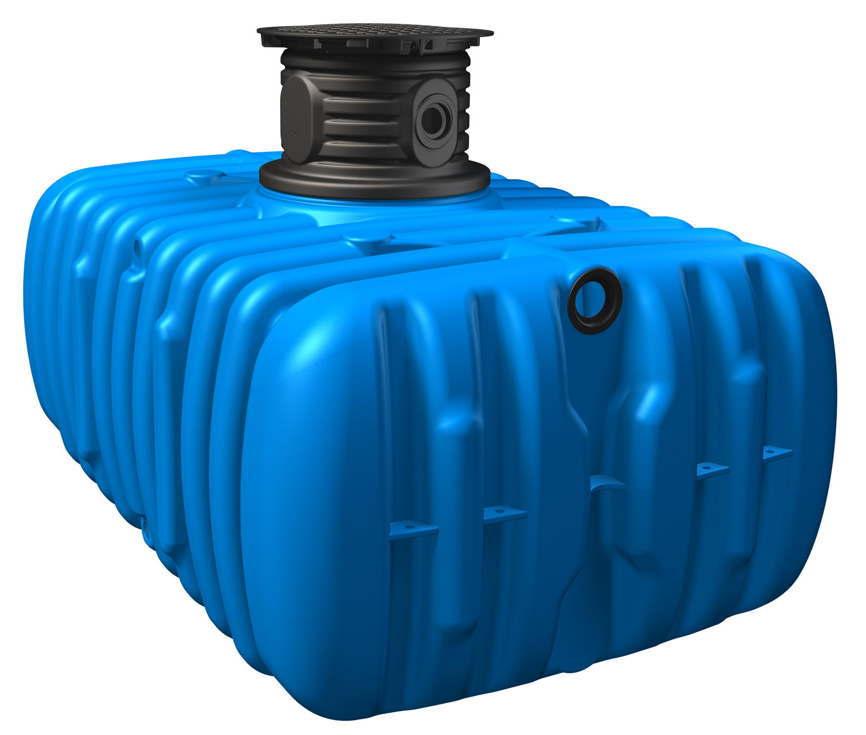 M Flachtank-Paket 9000 L Haus-Premium - Blau, Kunststoff (480/109/245cm) - 4rain