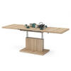 COUCHTISCH rechteckig Sonoma Eiche ausziehbar höhenverstellbar - Sonoma Eiche, Holzwerkstoff (80/120/56cm) - designimpex