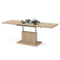 COUCHTISCH rechteckig Sonoma Eiche ausziehbar höhenverstellbar - Sonoma Eiche, Holzwerkstoff (80/120/56cm) - designimpex