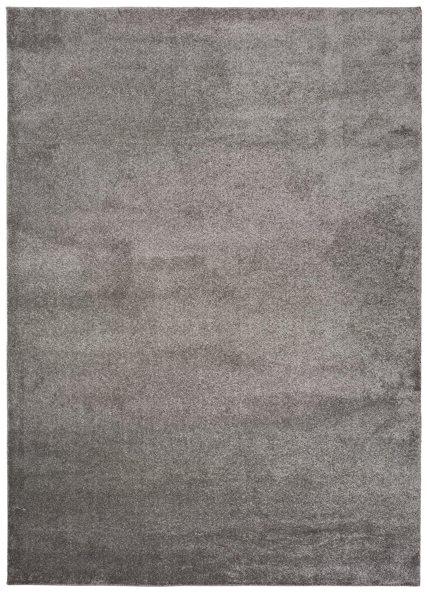 Atticgo Webteppich Grau 140x200 cm