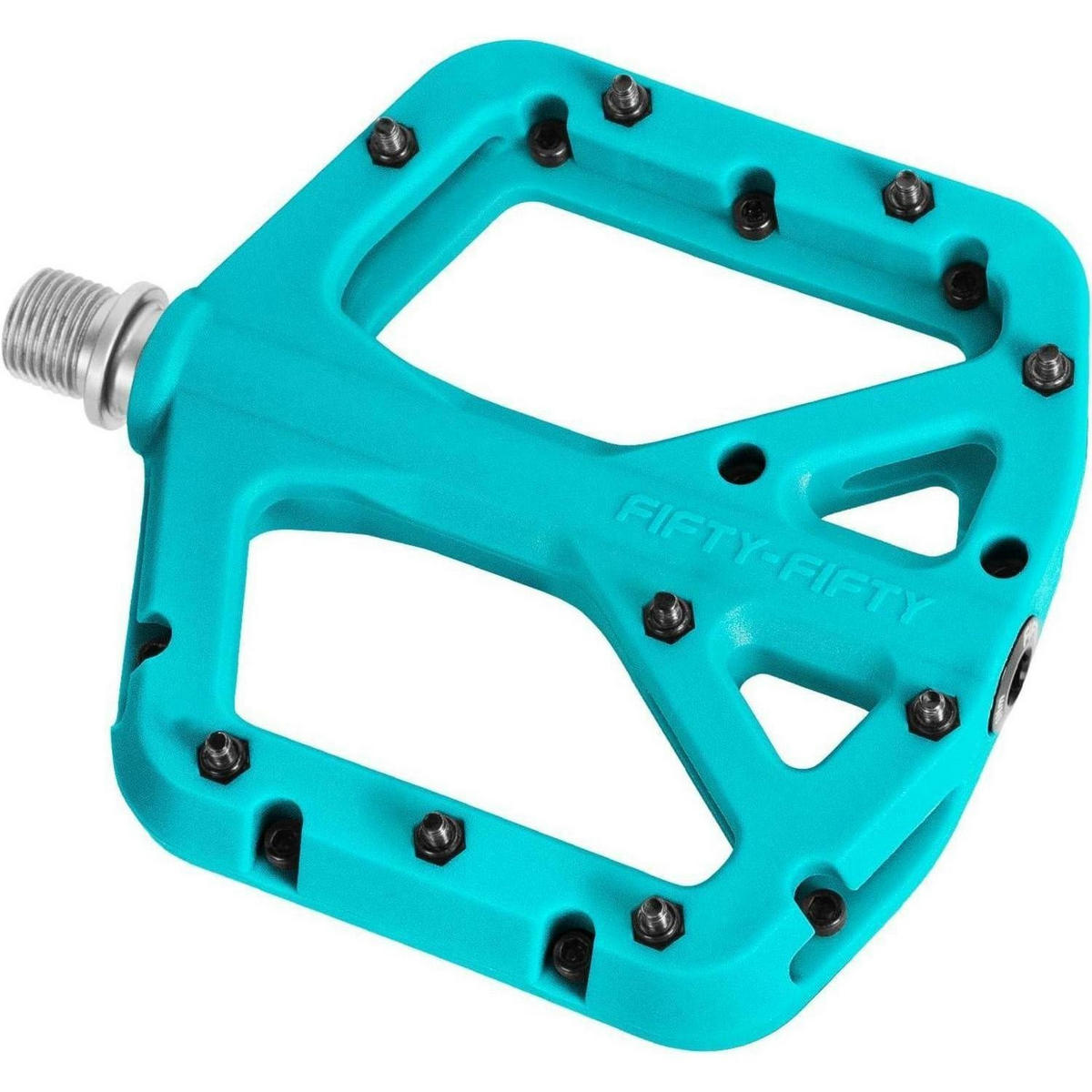 FAHRRADPEDALE Nylon Composite Türkis - Türkis, Kunststoff (10.4/1.5/10.6cm)