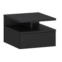 NACHTTISCH T01 schwarz 32 / 35 / 23 cm - Schwarz, Holz/Holzwerkstoff (32/23/35cm) - Feldmann-Wohnen