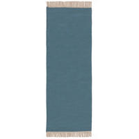 TEPPICH Liv Hellblau 80x250 cm - Hellblau, Textil (80/250cm) - benuta Pop