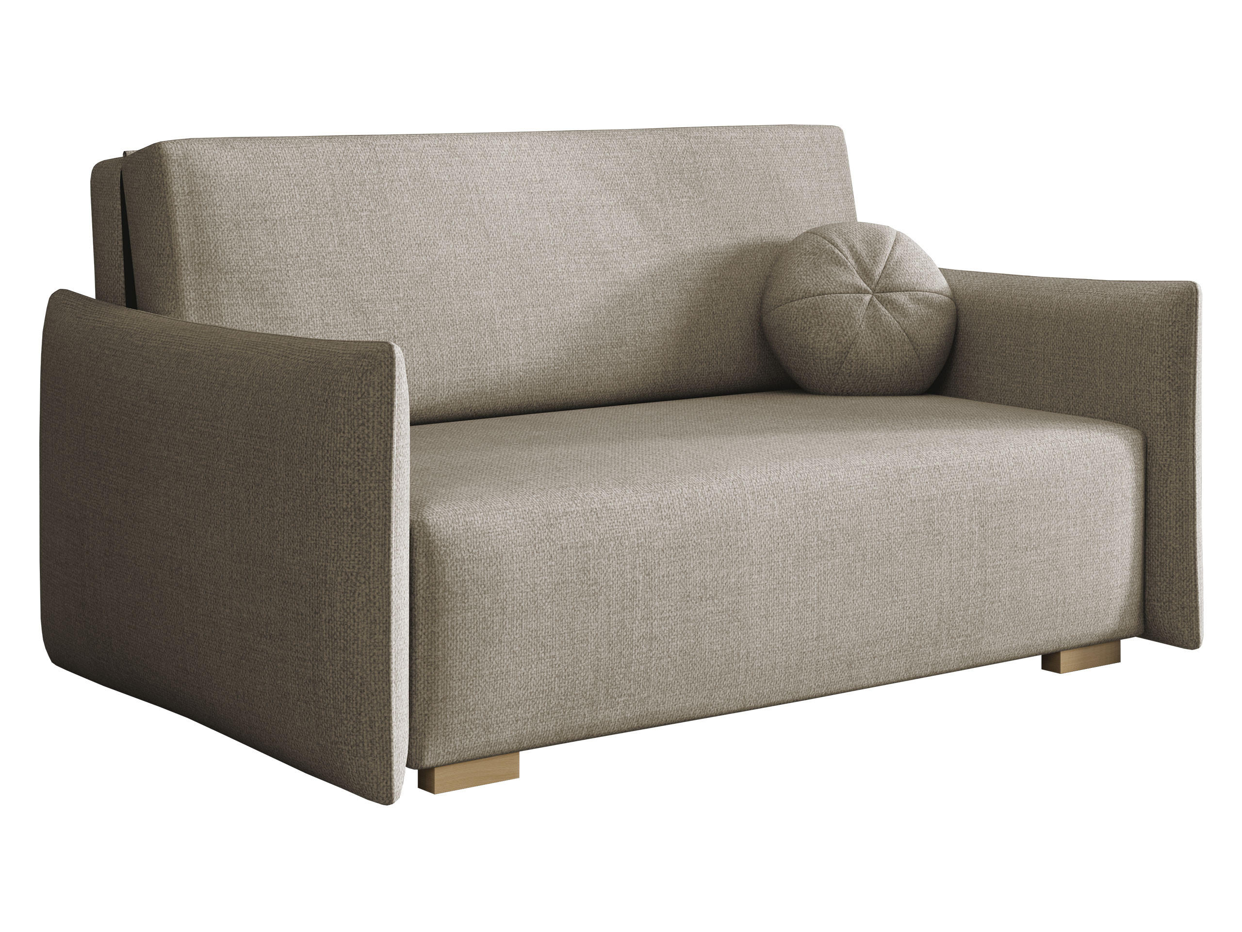 SCHLAFSOFA Viva Glov III - Naturfarben, Holz/Textil (157/85/98cm) - MIRJAN24