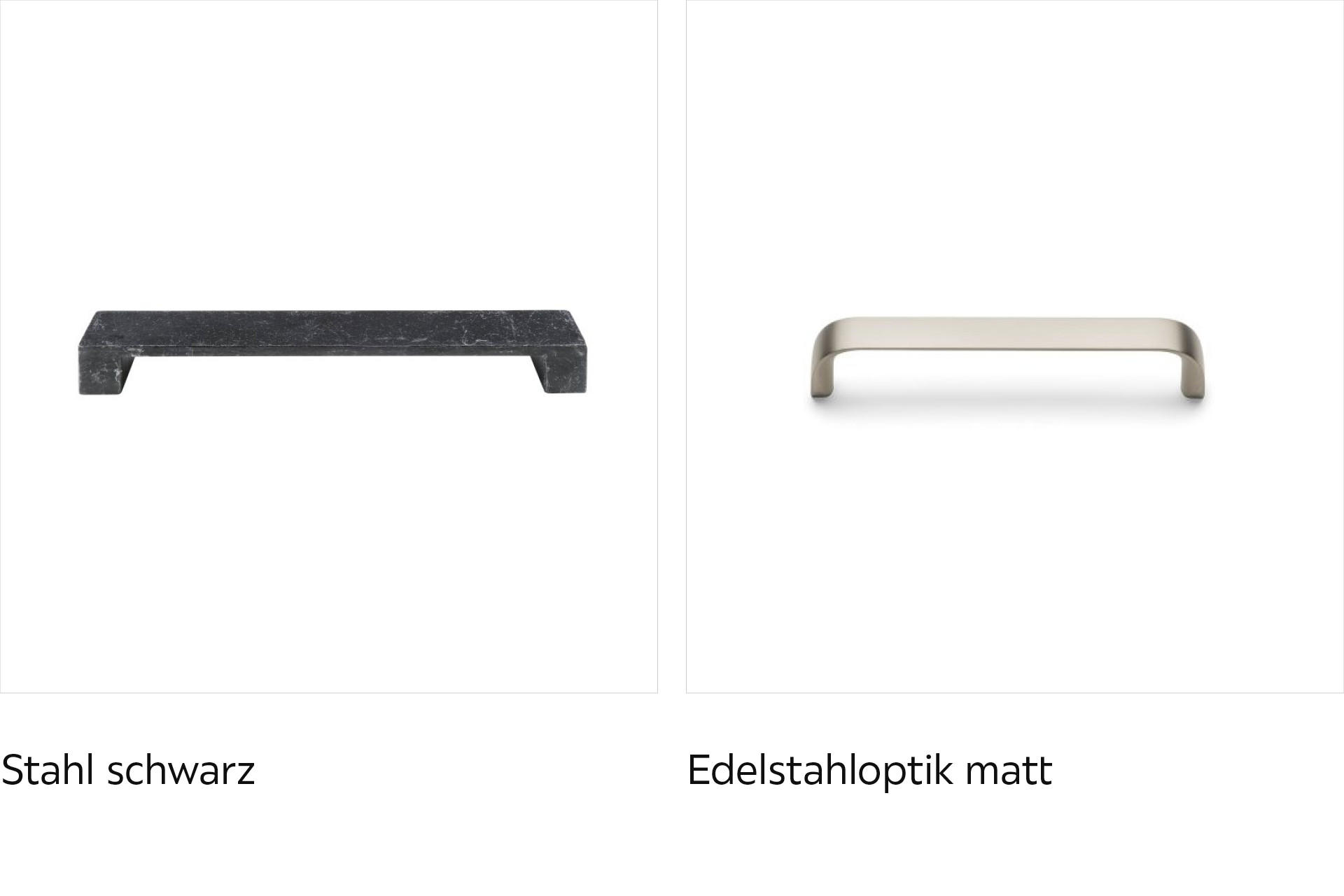 Griffe in Edelstahloptik