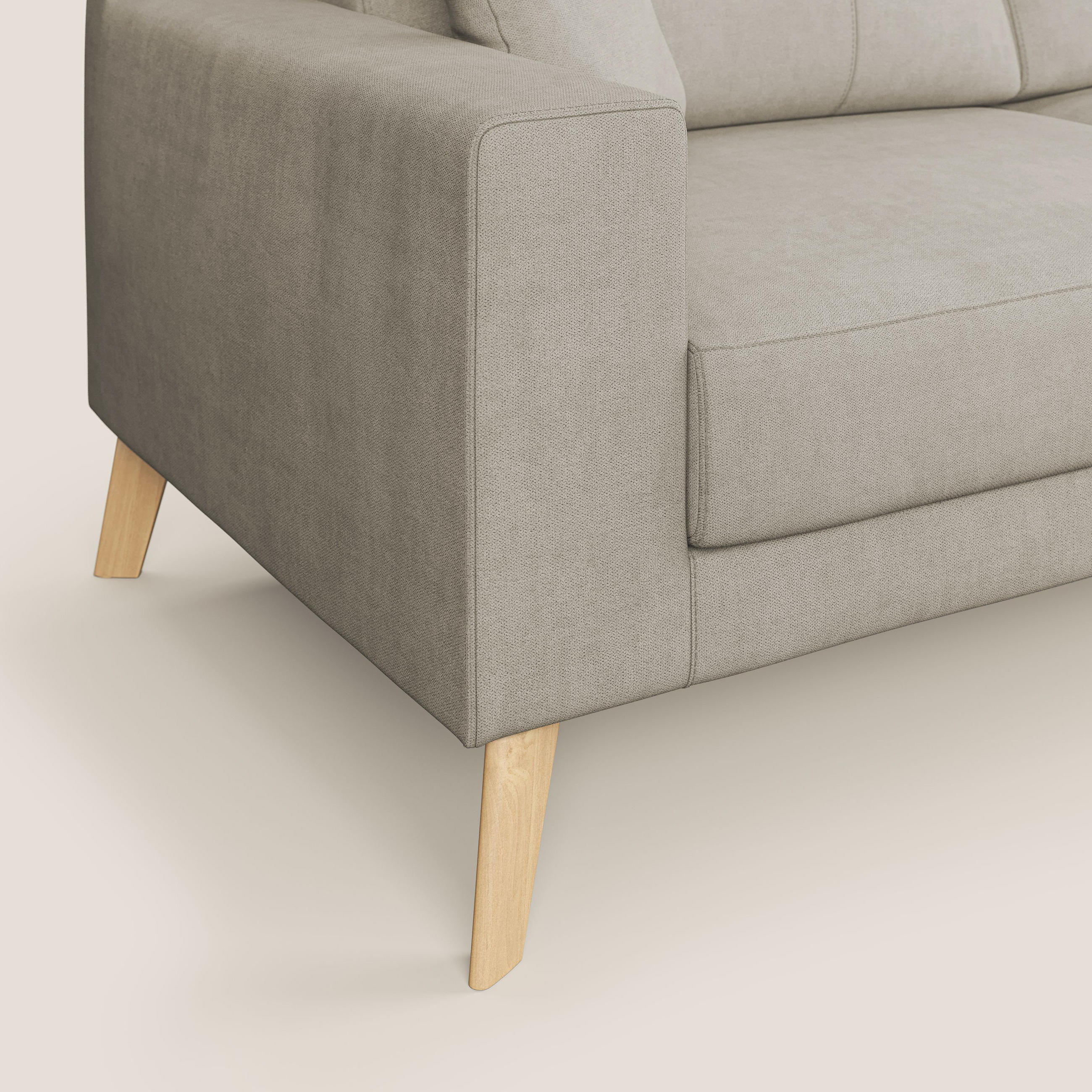 Thumbnail - Divani.store Linearsofa, Creme, Textil, 2-Sitzer, Rechteckig, 146x95x91 cm, Wohnzimmer, Sofas & Couches, Sofas