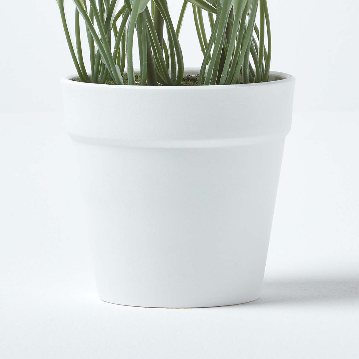 KUNSTBLUMEN Tulpen rosa-apricot im Blumentopf, 22 cm - Creme, Kunststoff (22cm) - Homescapes