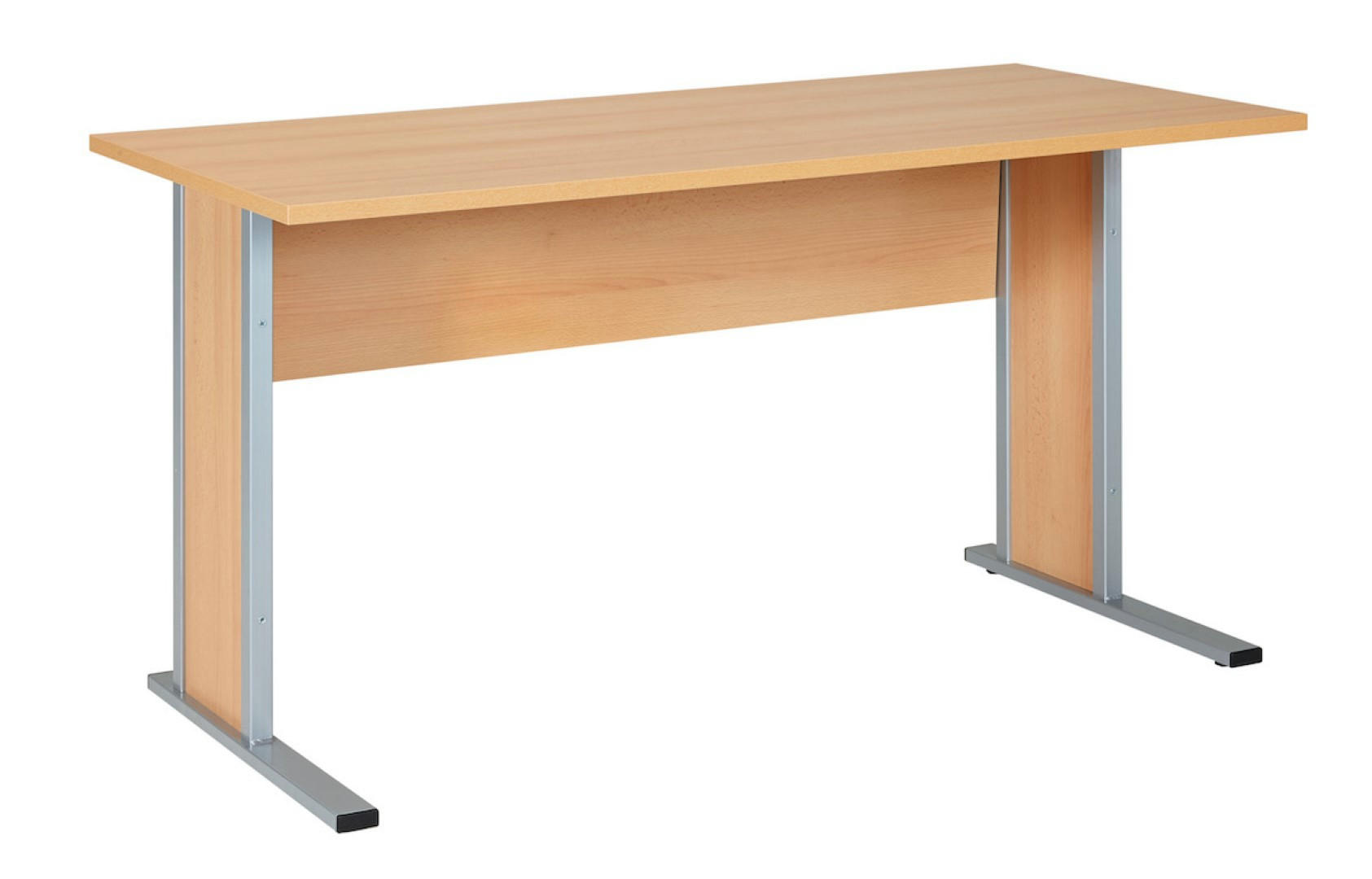 SCHREIBTISCH Lion Large 70x140x65 cm Buche - Buchefarben, Holz (65/140/70cm) - PROREGAL