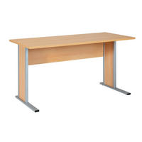 SCHREIBTISCH Lion Large 70x140x65 cm Buche - Buchefarben, Holz (65/140/70cm) - PROREGAL