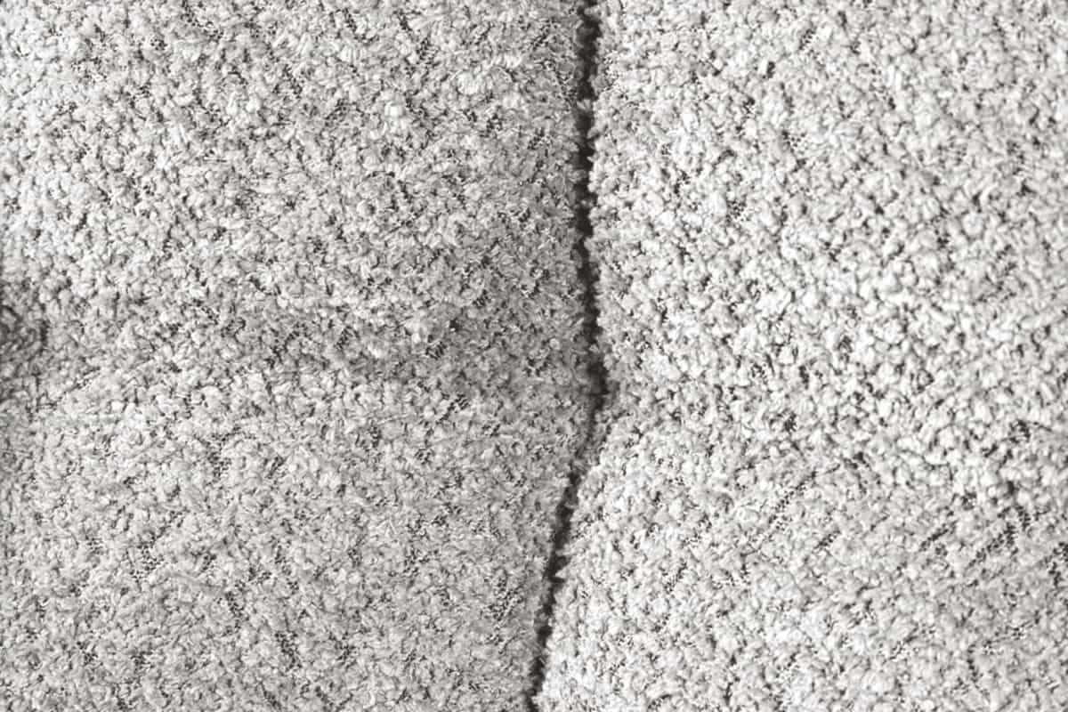 STUHL PAPILLON Bouclé Grau 85 cm - Schwarz/Grau, Textil/Metall (65/83/66cm) - riess-ambiente