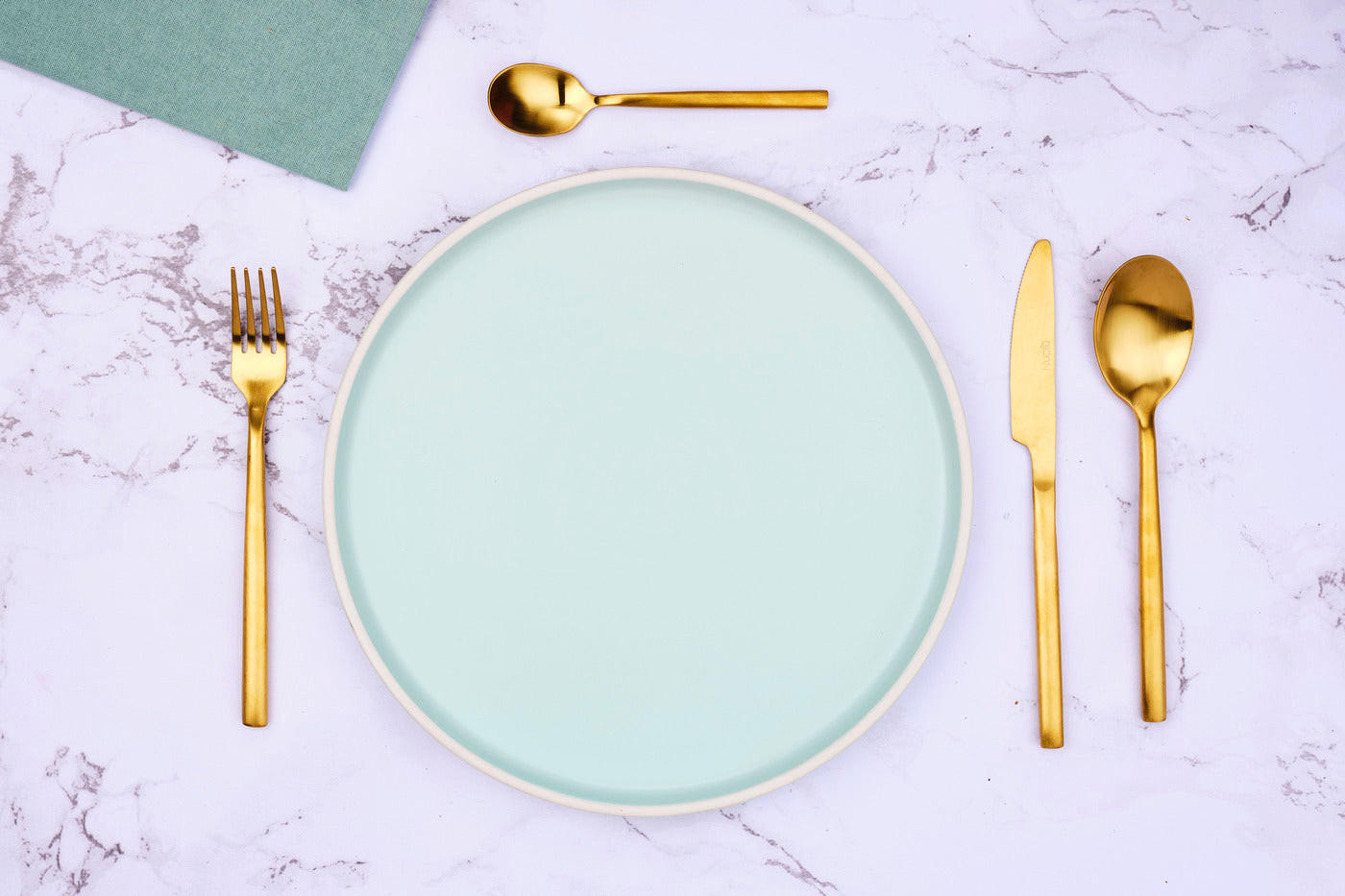 BESTECKSET 24-teilig Nils - Gold - Goldfarben, Metall - Björn