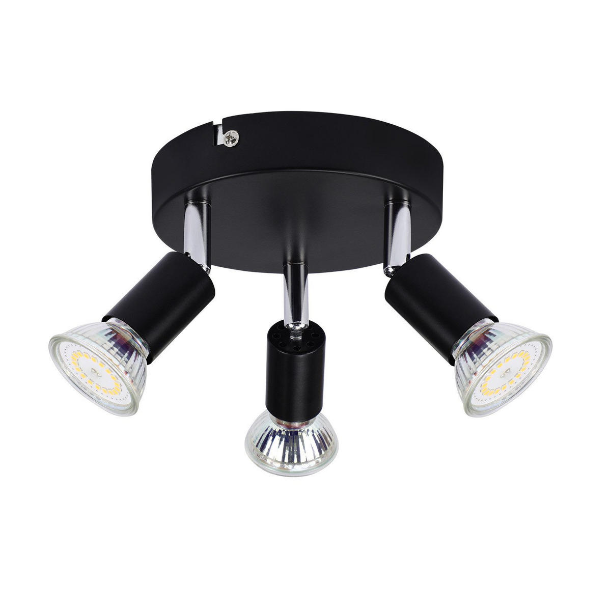 STRAHLER Hannah 14/14/11 cm - Schwarz, Metall (14/14/11cm) - Nettlife