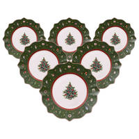 FRÜHSTÜCKSTELLER Toy's Deligth grün ø 24,5 cm 6er Set - Grün, Keramik (24.5cm) - Villeroy & Boch