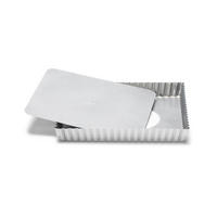 QUICHEFORM Silber 21/21/2 cm P03566 - Silberfarben, Metall (21/2/21cm) - Patisse 