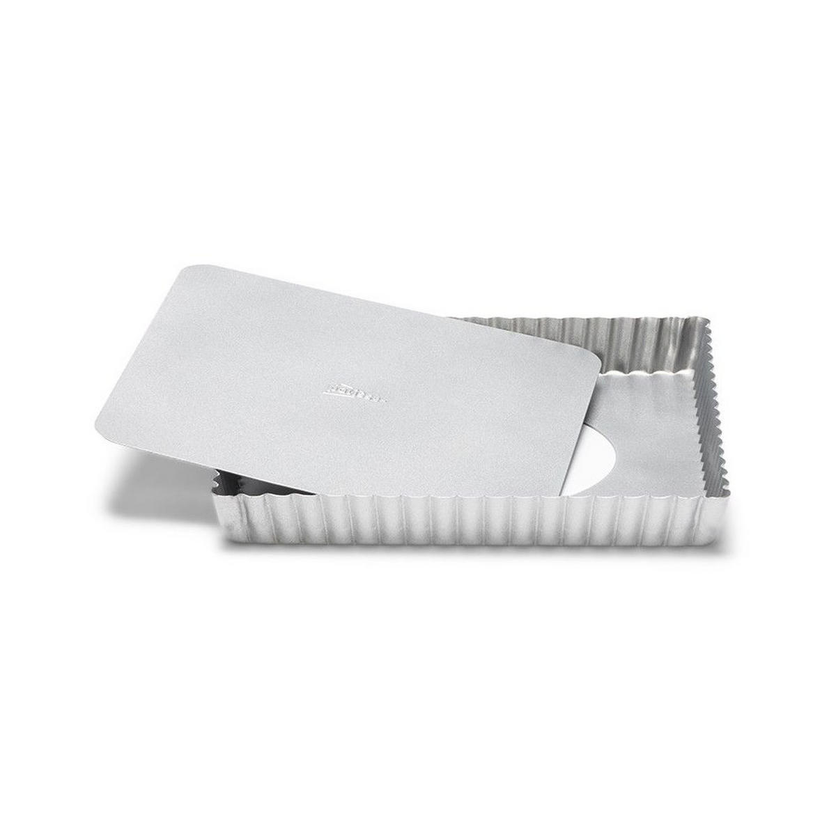 QUICHEFORM Silber 21/21/2 cm P03566 - Silberfarben, Metall (21/2/21cm) - Patisse 