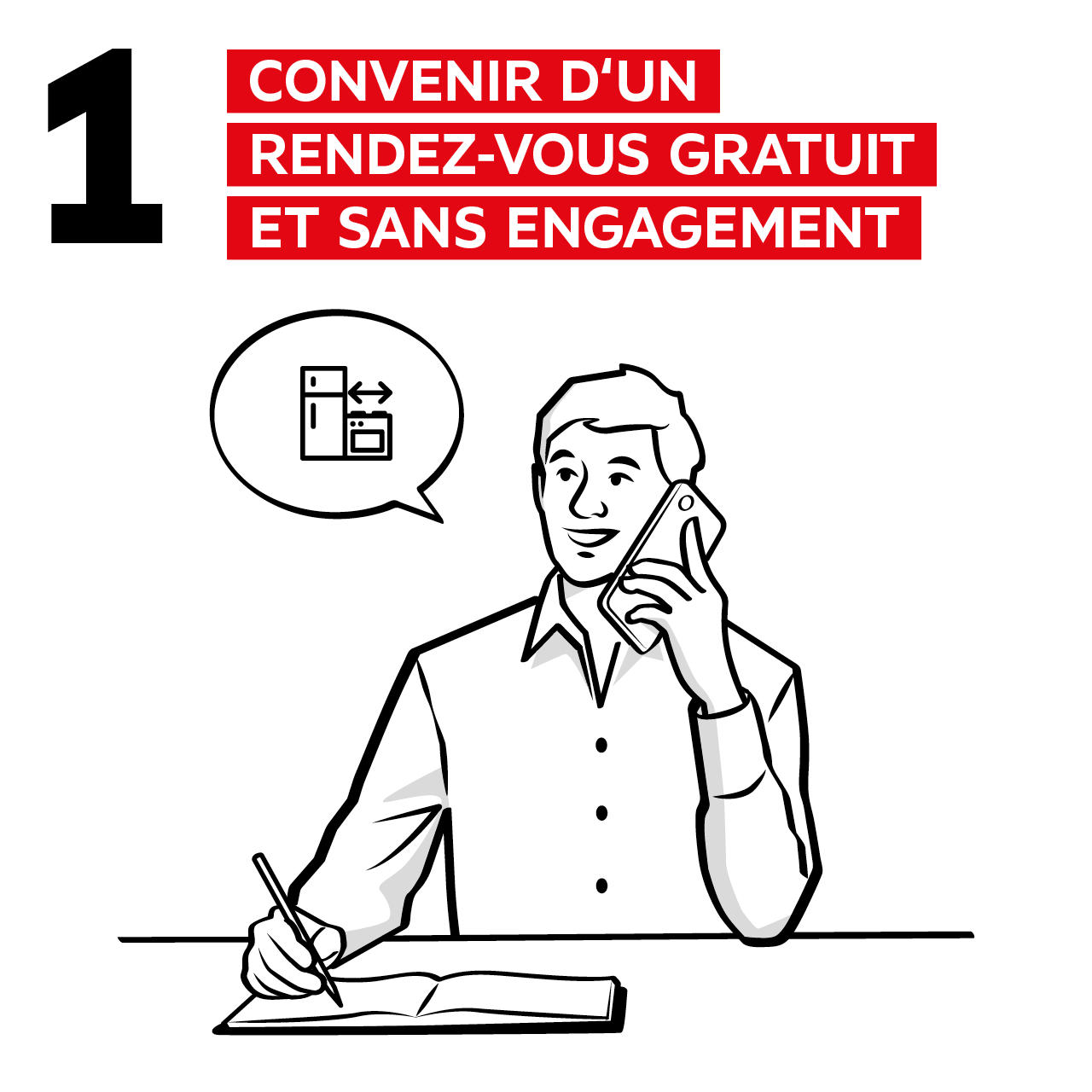 Convenir d&apos;un rendez-vous gratuit et sans engagement