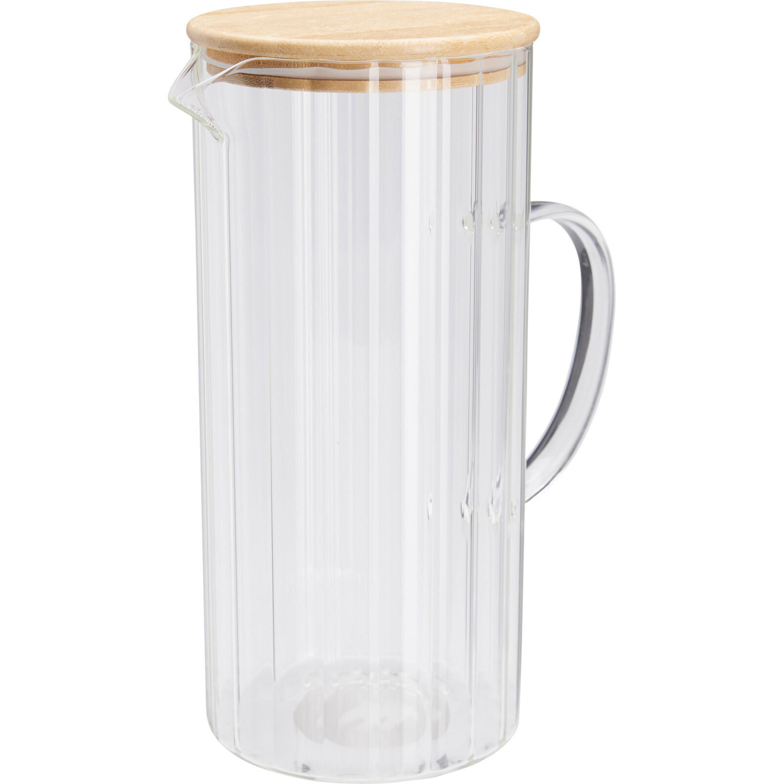 KARAFFE aus Glas Nato Transparent 1,4 l 10/10/22 cm - Transparent, Glas (1.4L) - Excellent Houseware