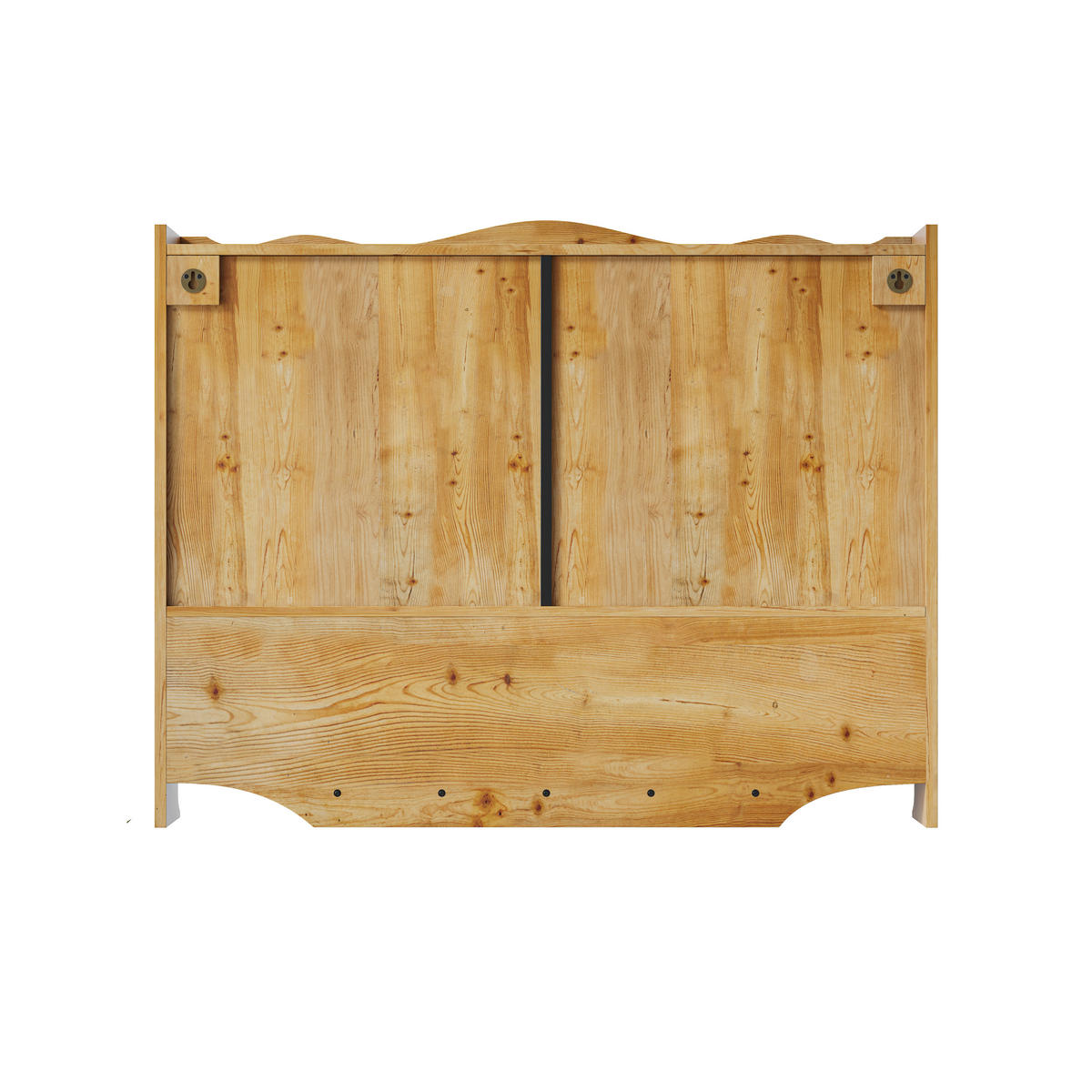 WANDSCHRANK Naturfarben 100/20/80 cm - Naturfarben, Holz (100/80/20cm) - PANGIVO