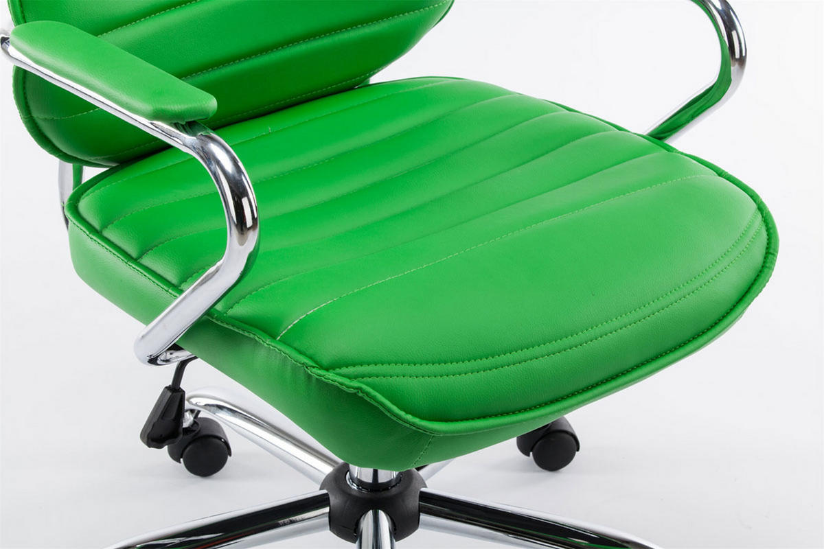 BÜROSTUHL Rako, Grün - Grün, Textil/Metall (60/128/67cm) - TPFLiving