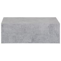 NACHTTISCH ANNE hängend - Hellgrau, Holzwerkstoff (42/14/30cm) - CARO-Möbel