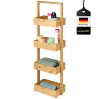STANDREGAL, Bambus - Braun, Holz (28/88/16cm) - bremermann