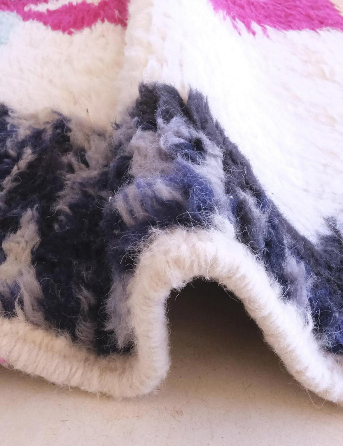 BERBERTEPPICH aus reiner Wolle 254x 291 cm - Multicolor, Naturmaterialien (254/291cm) - AFK Living