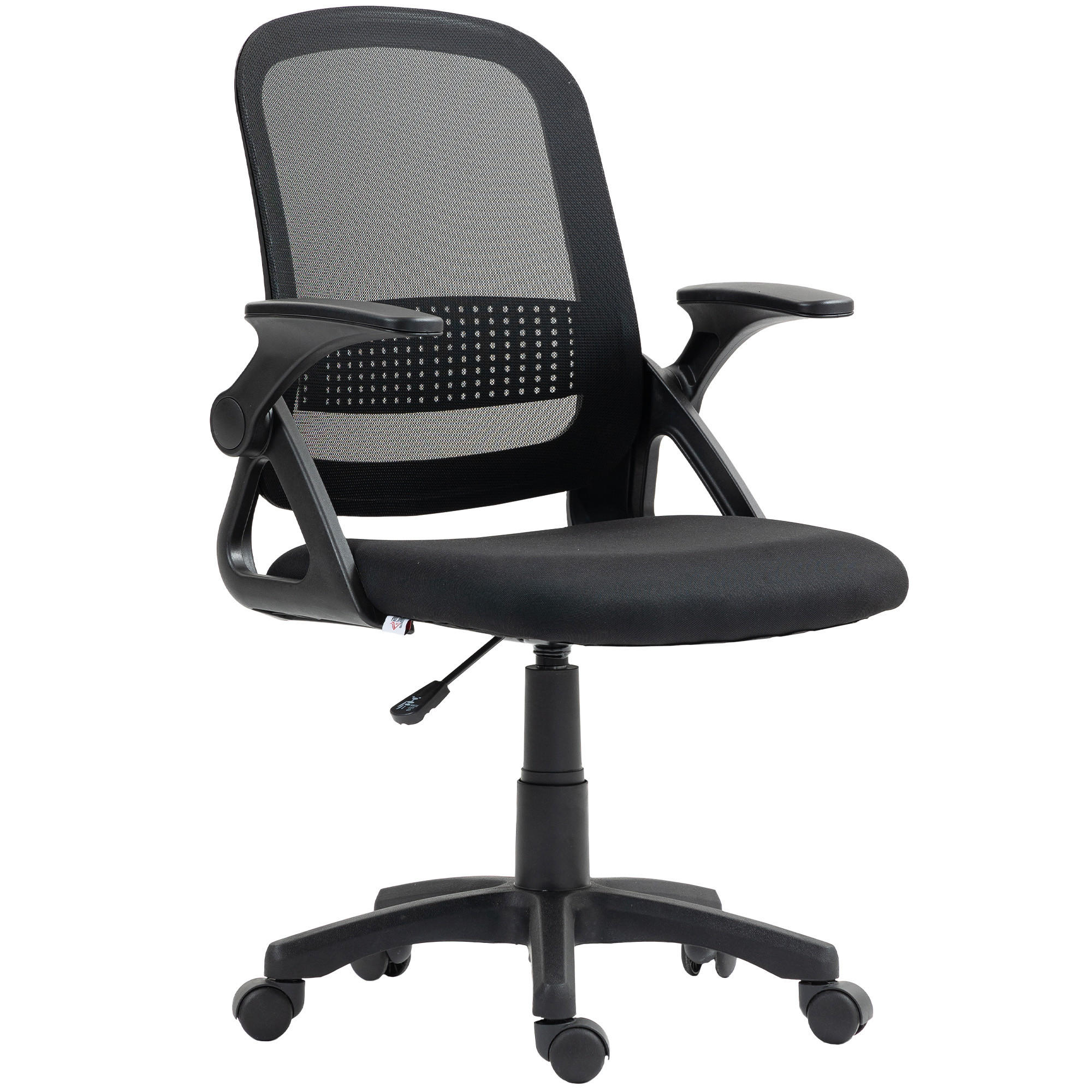 BÜROSTUHL Schwarz Mesh 60xx57.5x101 xm - Schwarz, Kunststoff (57.5/101/60cm) - DESIGN IN