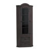 ECKVITRINE Braun - Dunkelbraun, Holzwerkstoff (57/200/51cm) - ebuy24