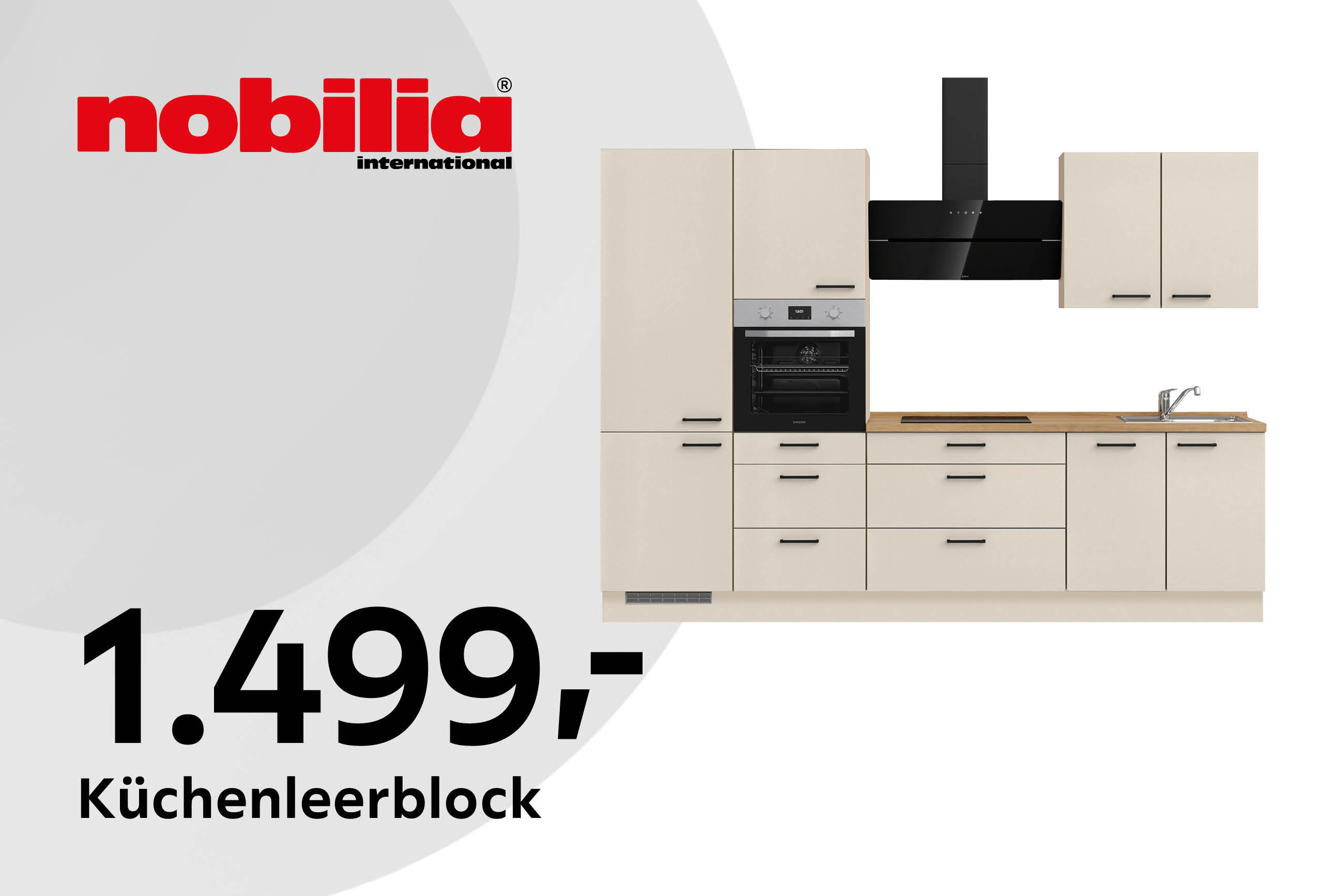 Küchenleerblock 1.499 € Nobliia