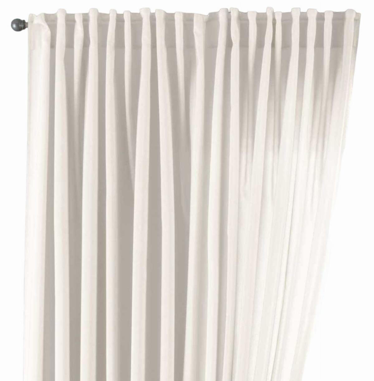 Gardinenbox Schlaufengardine Creme 300x250 cm